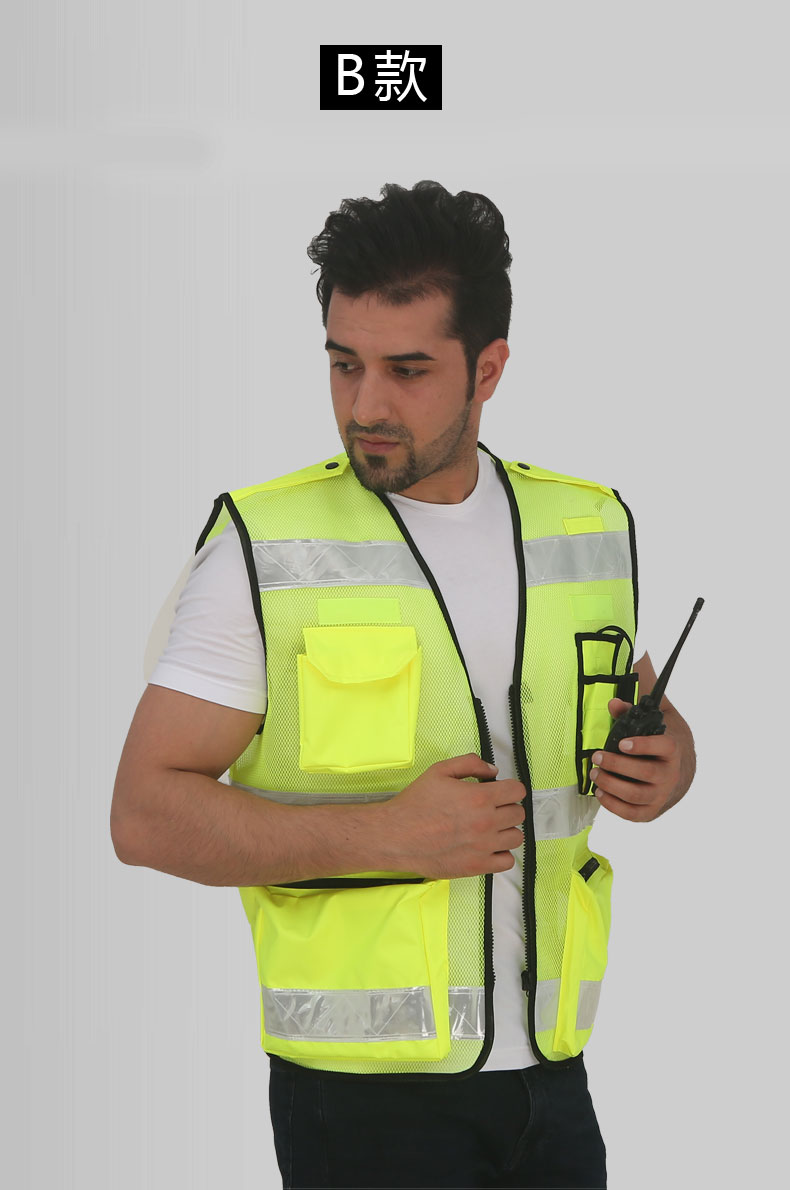 交警反光马甲反光背心交通执勤马甲年检衣 - 丰鑫劳保欢迎您